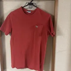 LACOSTE ラコステ ポケットTシャツ レッド(朱色)