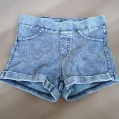 【H＆М】9-10Y デニム風ショートパンツ