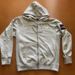美品！THE NORTH FACE 裏毛ジップパーカー　メンズXL グレー