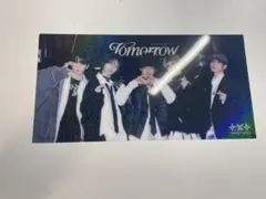 TXT クリアポストカード TOMORROW weverse JP 3形態 特典