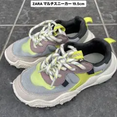 ZARA スニーカー マルチカラースニーカー 19.5cmのサムネイル