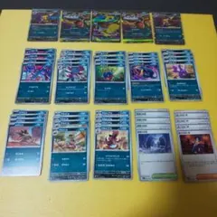 ポケモンカード　メガサメハダー　デッキパーツ【SR 1枚込】