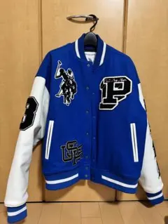 U.S. POLO ASSN スタジャン　ロイヤルブルー　ＸＬ U.S. POLO ASSN.（ユーエスポロアッスン）の「U.S.POLO ASSN./ユーエス