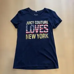 Juicy Couture 半袖Tシャツ ネイビー Mサイズのサムネイル