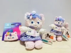 【極美顔】香港ディズニー20周年 リーナベル SSSぬいぐるみ3点セット 完売品