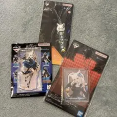 ホロライブ　一番くじ　白上フブキ　3点セット