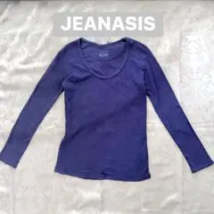 JEANASIS 長袖 カットソー パープルのサムネイル