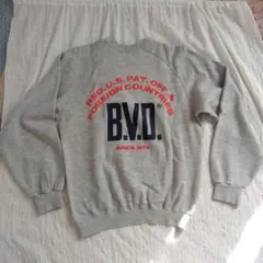 80‘s B.V.D. グレー トレーナー Mサイズ