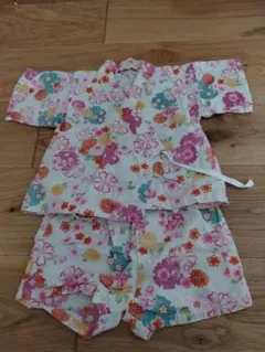 甚平　浴衣　女の子80センチ