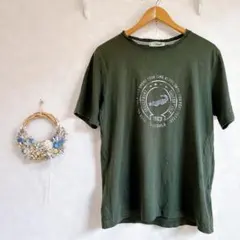CROCODILE メンズ Tシャツ カーキ Lサイズのサムネイル