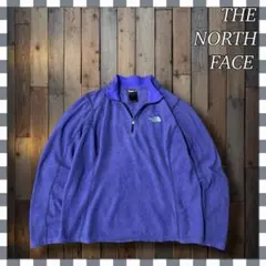 の*う様 ノースフェイス フリース 1/4ジップ プルオーバーレディースL