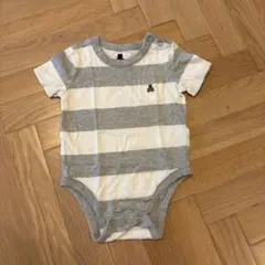 babyGAP ボーダー ロンパース 6-12ヶ月