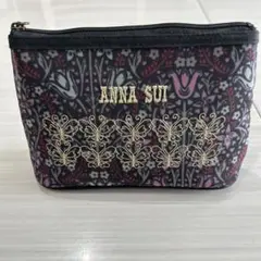 ANNA SUI 花柄ポーチ