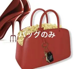 プラダを着た悪魔２ ポップコーンレッドバッグケース PRADAを着た悪魔2 ポップコーンバケットバッグ＋キーホルダー - メルカリ
