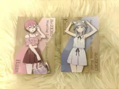 Re:ゼロから始めるサウナ生活 入場特典ポストカード エミリア ラム