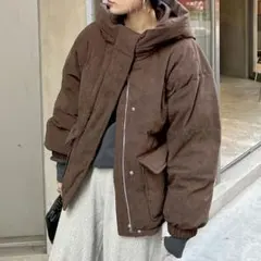 Ungrid/アングリッド/コーデュロイ中綿ブルゾン