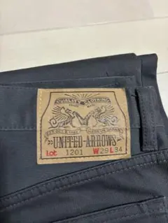 UNITED ARROWS ブラックデニム W29 L34