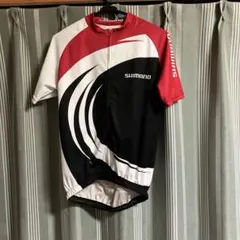 SHIMANO サイクルジャージ 半袖 レッド ブラック ホワイトのサムネイル
