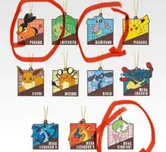 夜*可様 ポケモン 一番くじ　G賞　ラバーストラップ