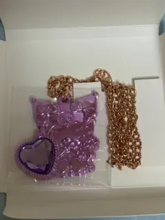 いちご新聞50周年記念　きらきら輝くペンダント 「クロミ」