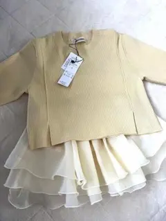 COCO DEAL ペプラムセットニット 半袖　サイズ2(M)