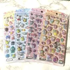 サンリオ うるちゅる うるちゅるPOPシール 4枚セット