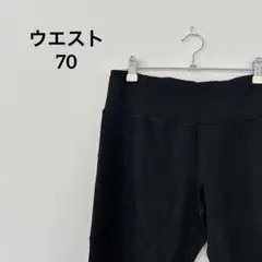 チャンピオン【L】レギンス パンツ 無地 黒 ナイロン スポーツ ヨガ 快適のサムネイル