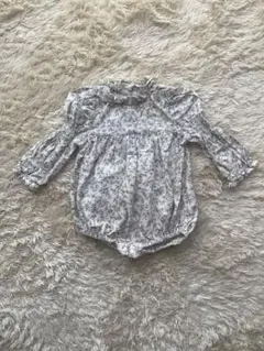 monbebe 花柄 ロンパース　S