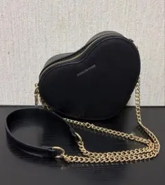 MOSCHINO redwall クロスボディ サークル型 レッドハート - メルカリ