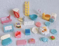 ひみつのここたま　おもちゃ　家具　　　小物 まとめ売り　平成レトロのサムネイル