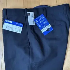 未使用‼️ウール混ウォッシャブルスタイリッシュスラックス【ノータック】洋服の青山