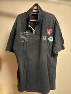 カンタベリー　ラガーシャツ　ブラック　2XL　3Lのサムネイル