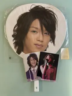 Hey!Say!JUMP 高木雄也　2008年 うちわと公式写真