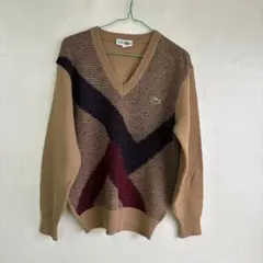 ラコステVネックニット　クリーニング済