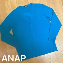 ANAP ブルーカーディガン　Mのサムネイル