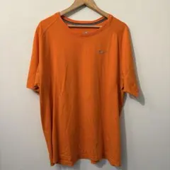 NIKE ナイキ Tシャツ トレーニング オレンジ XXL 古着