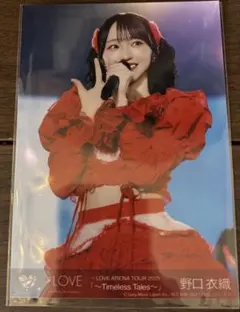 イコラブ 野口衣織 円盤 タイプA 封入 生写真 TTツアー とくベチュ、して