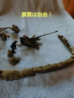 初夏セール！フランス戦線ドイツ軍高射砲陣地 1/35 スケール フィギュア 3体のサムネイル
