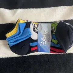Disney キッズ靴下 6足セット マルチカラー