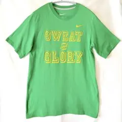 00sヴィンテージ ナイキ NIKE フロッキープリントTシャツ L グリーンのサムネイル