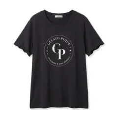 gelato pique ロゴプリント Tシャツ