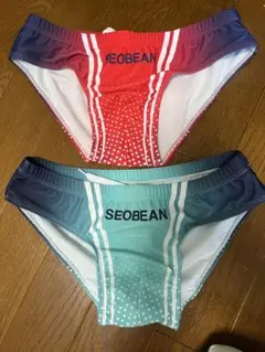 SEOBEAN 투피스 수영복 세트 중국 사이즈 S 일본 라지와 동급