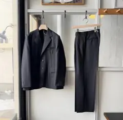 Auralee 25SS bluefaced wool セットアップ - メルカリ
