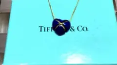 ティファニーTiffany & Co. ネックレス　ラピス