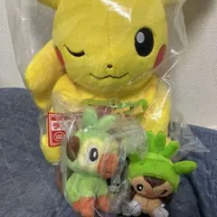 一番くじ ポケモン30thぬいぐるみゼニガメ、フシギダネ、ヒノアラシ