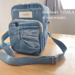 デニムリメイク ショルダーバッグ