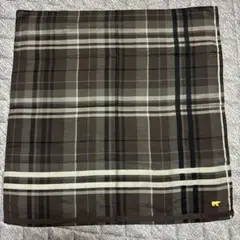 【最終値下げ】Golden Bear ハンカチ チェック柄 ブラウンのサムネイル