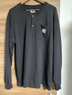 Carhartt カーハート / ヘンリーネックポケット付き長袖Tシャツ