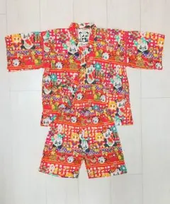 GRANDGROUND グラグラ 甚平 110～115cm 浴衣 パンダ 美品