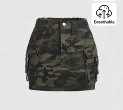 shein 迷彩スカート